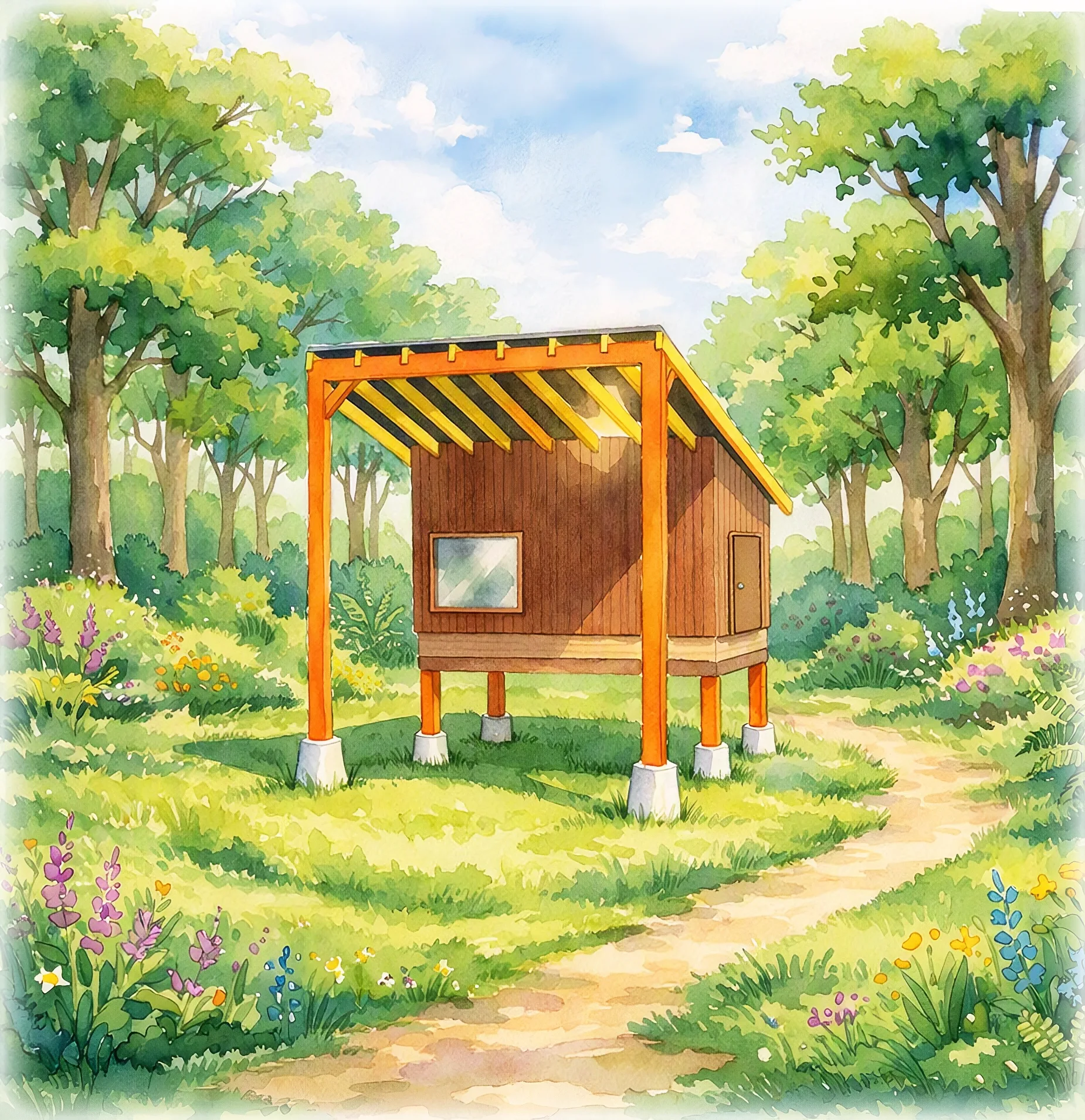 Tiny House Pod modern timber and glass architectural shelter